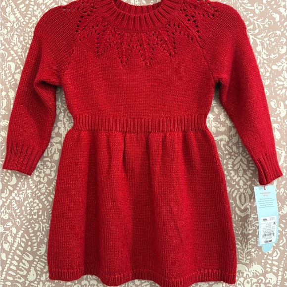 Hunter for Target Other - Hunter for Target Red Raglan Sleeve Sweater Dress